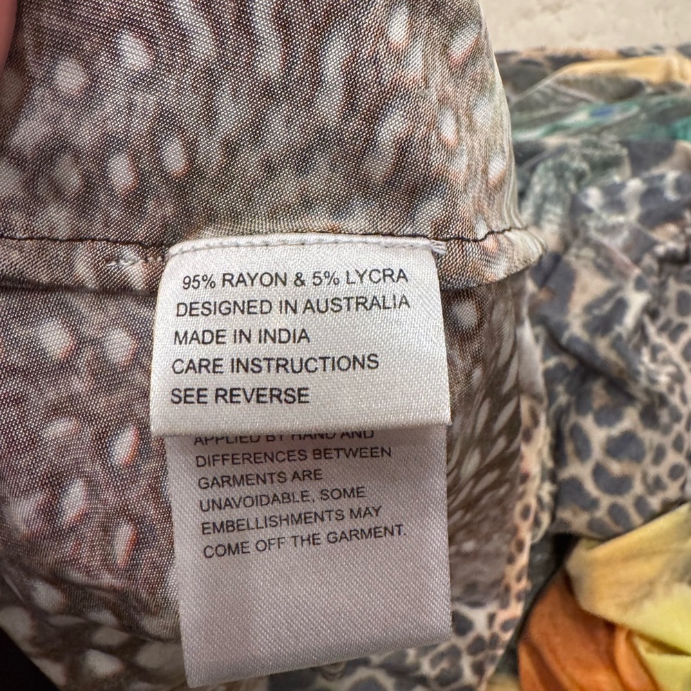 Camilla Multicolor Animal Print Dress - Picture 5 of 7